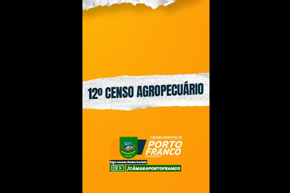12° CENSO AGROPECUÁRIO
